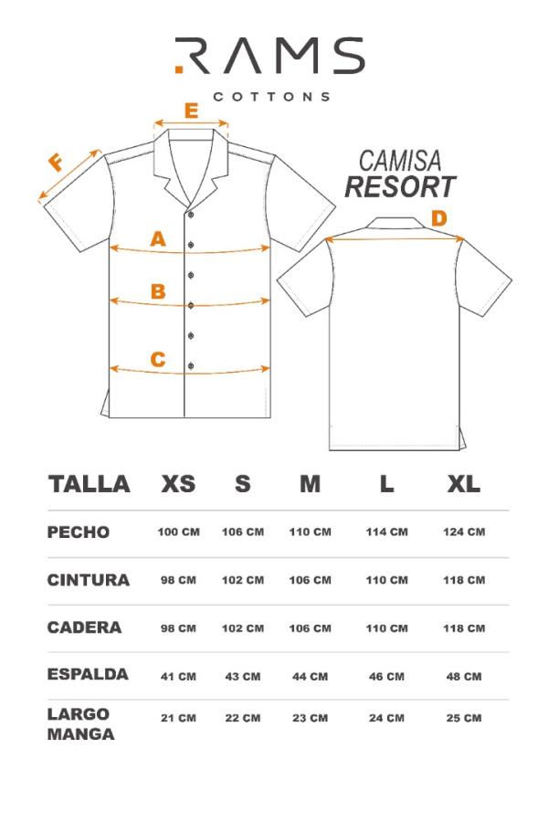 Camisa Manga Corta Resort Azul Marino Estampado Vertical De Algodón Para Hombre